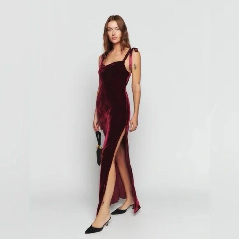 Reformation Dress in Chianti (Medium)